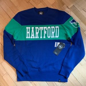 Hartford Whalers Vintage Crew Sweatshirt NWT